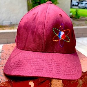 Grateful Dead atom logo flex fit hat